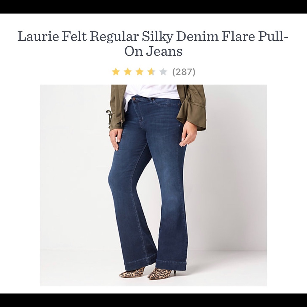 NEW LAURIE FELT JEANS - Picture 5 of 9